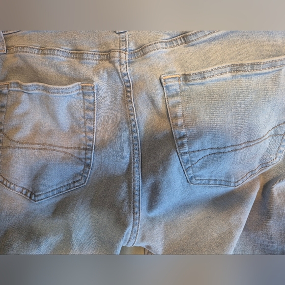 Hollister Men's Sky Blue Skinny Jeans - Picture 5 of 5